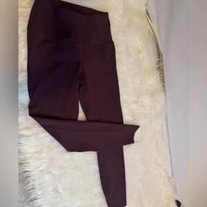 90 Degree by Reflex size XS maroon performance leggings